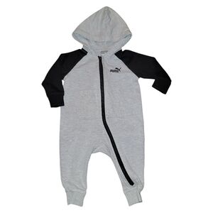 Puma Kids One Piece in Gray and Black